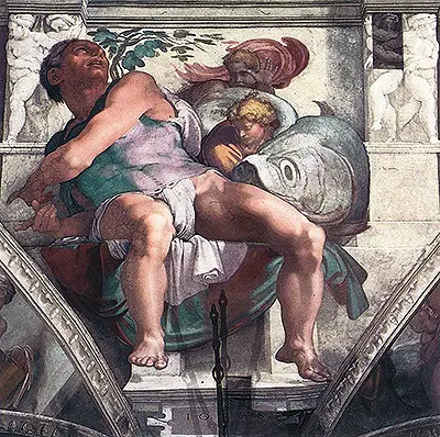 Prophet Jonah Michelangelo